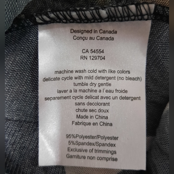 Color Story Abstract Sheer Tunic Vest - Picture 10 of 10